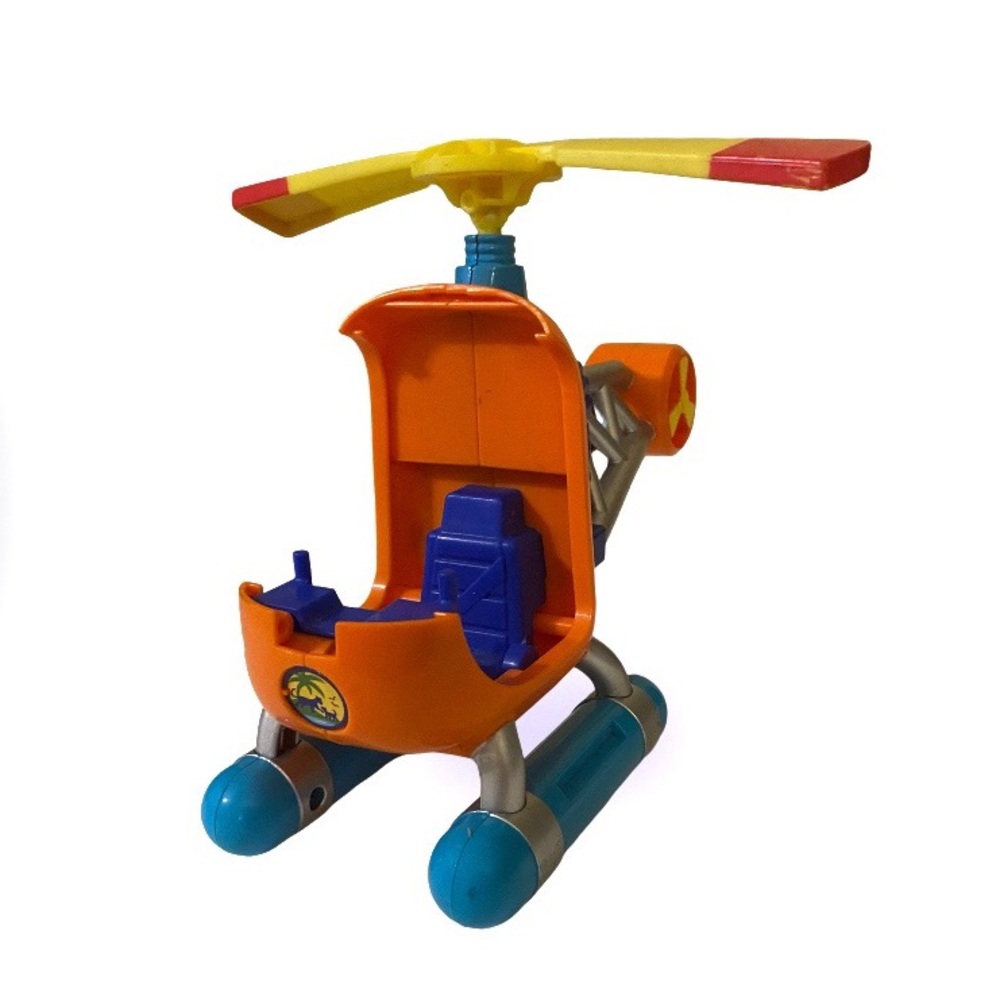 Vintage Nick Jr Go Diego Go Safari Helicopter Toy
